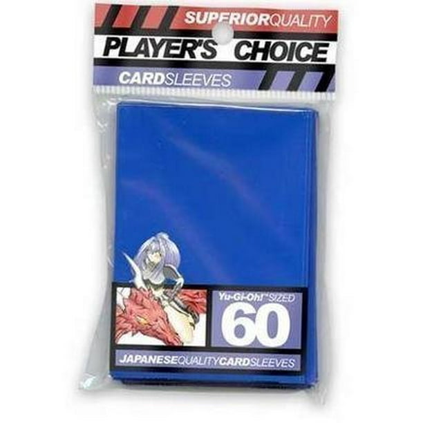 YuGiOh Players Choice 60 Count YuGiOh Size Japanese Quality Gaming Card Sleeves